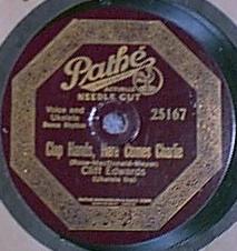 Clap Hands Here Comes Charlie - Pathe 25167